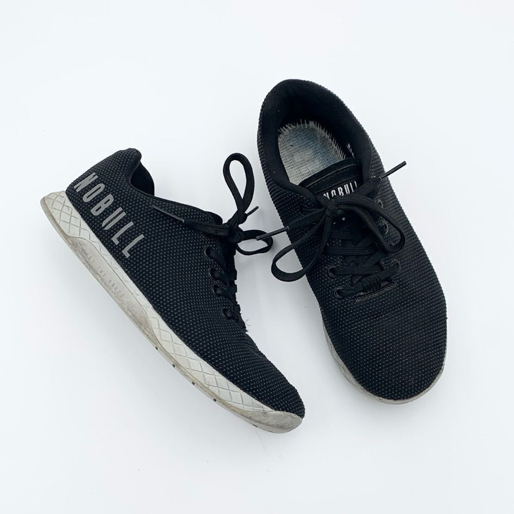 NOBULL Black and White Sneakers for Versatile Performance